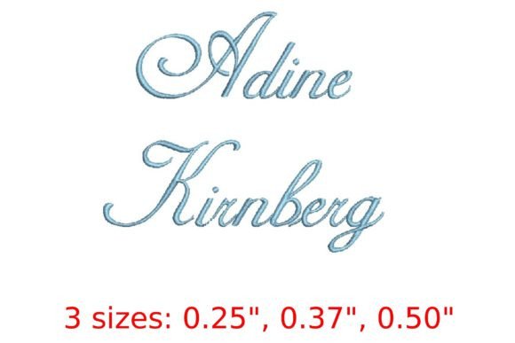 Adine Kirnberg: Elegant, But Is It Embroiderable?