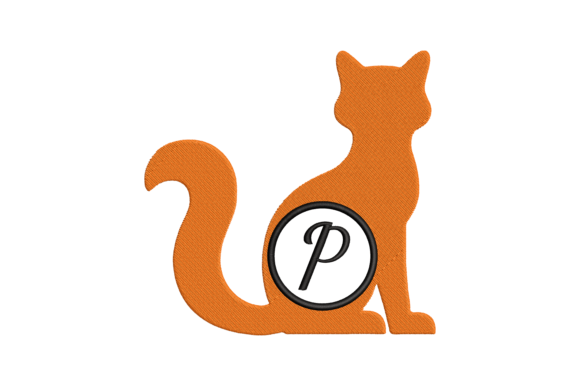 Cat Letter P Embroidery Design Review