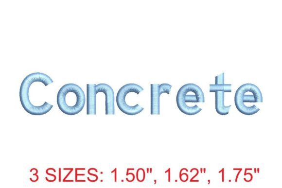 Concrete Embroidery Font: A Designer’s Fair-Ready Review