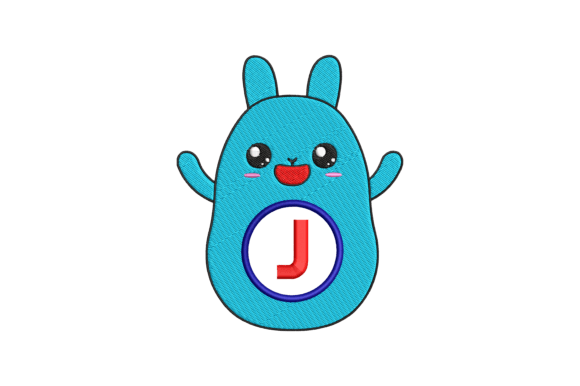 Cute Rabbit Letter J Review