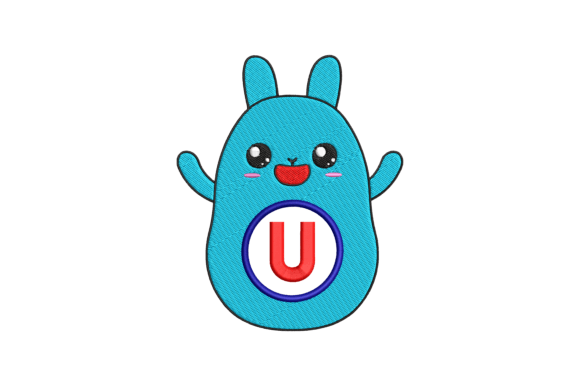 Cute Rabbit Letter U: A Boutique Sweatshirt Embroidery Review