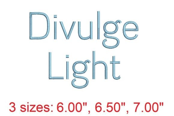 Divulge LT Embroidery Font: A Designer’s Review for Merch