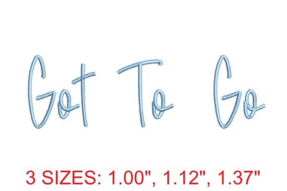 Got to Go Font: A Designer’s Honest Stitch Test