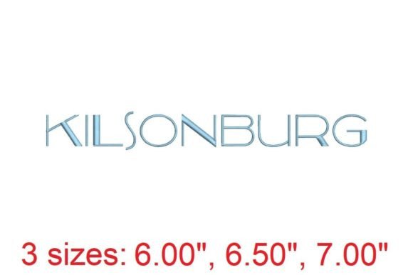 Kilsonburg Embroidery Font: A Designer's Honest Review