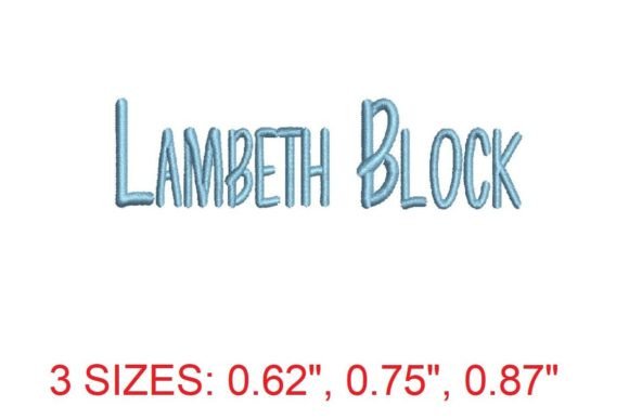 Lambeth Block Font: A Seasonal Embroidery Designer’s Review