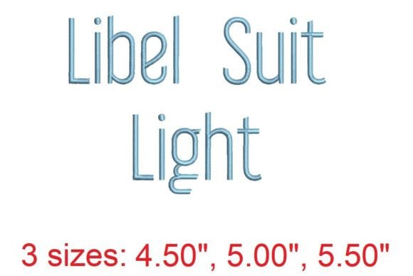 Libel Suit LT Embroidery Font: A Designer’s Honest Review