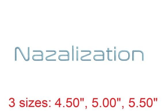 Nazalization Embroidery Font Review: Personalized Gifts Made Easy